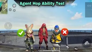 agent hop ability test / new pet ability / topup event - garena free fire