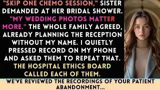 Family Demanded I Skip Chemo For Their Wedding — Until The Hospital Ethics Committee Reviewed The...