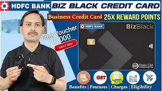 HDFC Biz Black Metal Edition Credit Card Benefits | HDFC Biz Black Credit Card Full Details