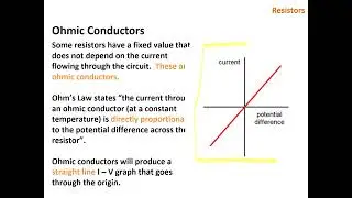 Electricity P1 AQA revision summary