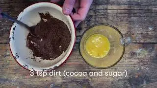 Super-simple Halloween Mug Cake