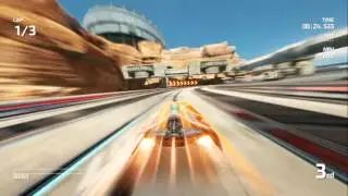 FAST Racing Neo, Wii U Gameplay, Subsonic League - Neon Cup