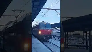 Siemens Vectron p&aring; Roskilde station #danmark #dsb #siemensvectron