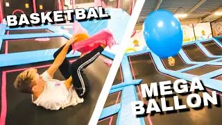 TRICKSHOTS IN TRAMPOLINE PARK! | #123