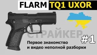 #1 ☠ Пистолет FLARM TQ1 UXOR. Разборка, устройство 🛠