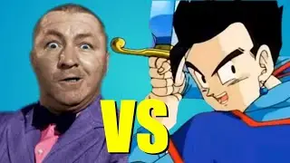 Curly vs Gohan and the  Z sword 🤣  #shorts