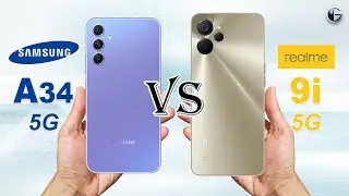 SAMSUNG A34 5G vs REALME 9i 5G || Full Specs Comparison