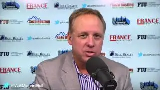 How do you pick guests for the commercial real estate show?