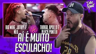[REACT BDA 7 ANOS] (VIRADA HIST&Oacute;RICA) BIG MIKE, JOTAP&Ecirc; E NEO X THIAGO, APOLLO E BLACK PANTER