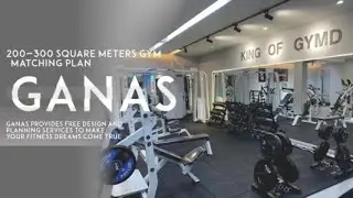 Share 200-300 square meter gym equipment configuration and cost