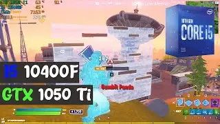 GTX 1050 TI &middot; I5 10400F &middot; Performance Mode &middot; Fortnite Season 17
