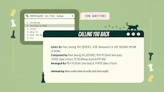 Vietsub | AMPERS&ONE 'CALLING YOU BACK'