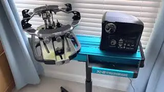 Gamma X-ELS vs. Progression II tennis stringing machine drawers