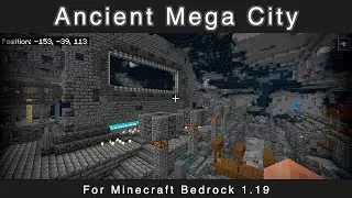 Minecraft Bedrock 1.19 Seed - 4x Ancient City at Spawn (60 Second Seeds)