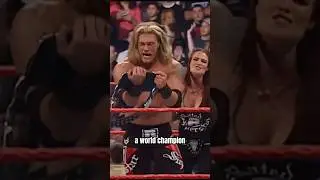 When Edge won the Money in The Bank in 2005 #wwe #wrestling #shorts