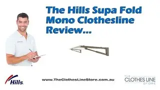Hills Folding Frame Single Clothesline Review - Wall Mounted Folding Hills Clothes Hoist