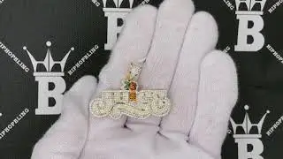 Juice Custom Hip Hop Pendant | Iced Out Bling Bling Limited Edition Piece K21194G