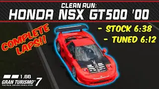 GT7 - Clean Run: Honda NSX GT500 '00 - Gran Turismo 7 - 1.66