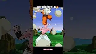 Underrated Fight! Goku vs kid Buu #dragonballz #animefights #animebattle #dbzfights