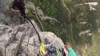Saint Guilhem le Désert - Rope jump 125m