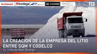 La creación de la empresa del litio entre SQM y Codelco | La joyita de Allan Álvarez