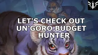 Budget Hunter Basics- Exploring Un'Goro!