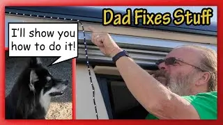 Simple Trick Keeps Awning Light Strips Secure