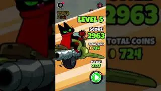 Игровой процесс Cartoon Network Arcade: Финн, фигурка Тузы Чистого Сердца, iOS