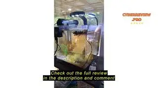 Review Poafamx Aquarium Chiller, DC12V Aquarium Cooling Fan with 3-Speed Adjustable Controller, Cros