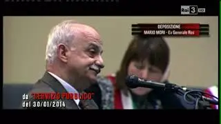 La Trattativa tra Stato e Mafia ci fu' parla il generale Mori