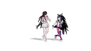 Danganronpa MMD｜Mikan Tsumiki & Ibuki Mioda 