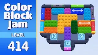 Color Block Jam Level 414 | Every Puzzle Solved! 🎯