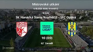 SK Hanácká Slavia Kroměříž - SFC Opava (DRON) 4.10.2025