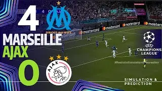 MARSEILLE 4-0 AJAX : R&eacute;sum&eacute; / Ligue des champions de l'UEFA 25-26  / Simulation de jeux vid&eacute;o