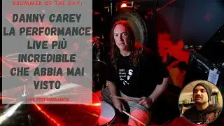 DANNY CAREY (Tool) - migliore DRUMCAM LIVE di sempre?