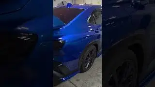 23 vb wrx with color marching side skirts and rear spats.  Side marker tinting and emblem sticker.