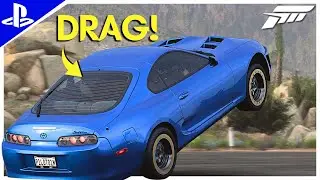 O SUPRA É O MELHOR CARRO PARA ARRANCADA NO FORZA HORIZON 5?