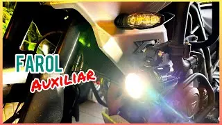 Instalei o farol auxiliar, farol de neblina, na elétrica original da Triumph Tiger 800 xcx!
