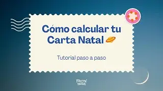 Cómo calcular tu Carta Natal GRATIS 🪐 | Tutorial paso a paso