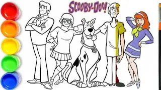 Drawing and Coloring Scooby Doo Coloring Pages | Scooby Doo Coloring Page