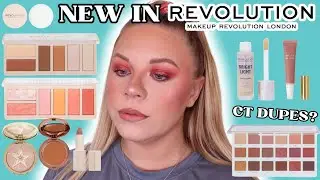 NEW IN REVOLUTION BEAUTY SEPTEMBER 2023 | CT DUPES, LIFT PALETTES, NEW REV PRO | makeupwithalixkate