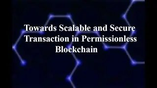 Towards scalable & secure transaction in permissionless blockchain