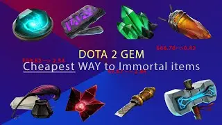 Important Dota 2 Gem / Runes (Cheapest immortal effects)