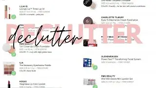 Decluttering my Sephora Loves List  | May 2020