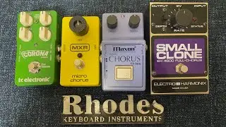 Fender Rhodes Piano with Chorus Effects