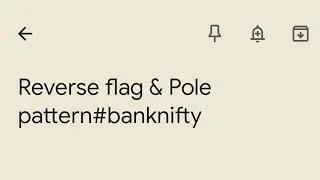 17 dec 2021#reverse flag and pole pattern- big target possible downside