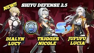 NEW!! SHIYU DEFENSE 2.5 | EVELYN DIALYN &times; S ANBY TRIGGER &times; YI XUAN JUFUFU | ZENLESS ZONE ZERO | S+ 