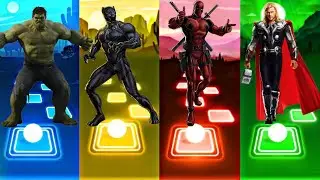 Telis Hop EDM rush - Hulk vs Black Panther vs Deadpool vs Thor