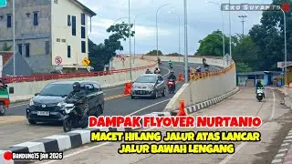 🔴Dampak Flyover Nurtanio ‼️MACET HILANG Jalur Atas Lancar Jalur Bawah Lengang ! Perekonomian pulih 