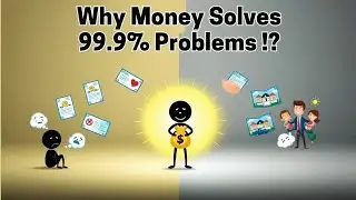 💰 Why Money Solves 99.9% of Problems | Motivational Stick Animation
